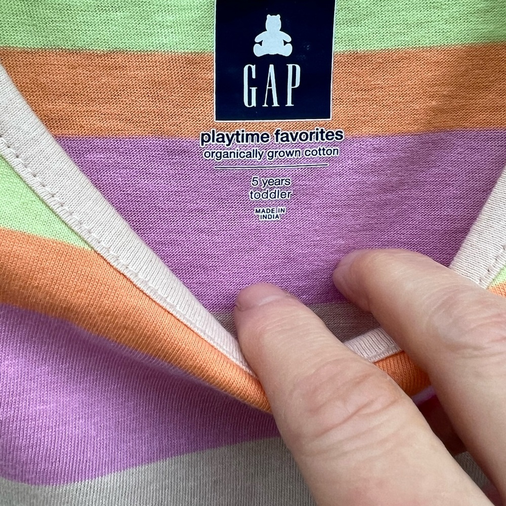 NWT Gap Cotton Play Dress Size 5 - Picture 2 of 11